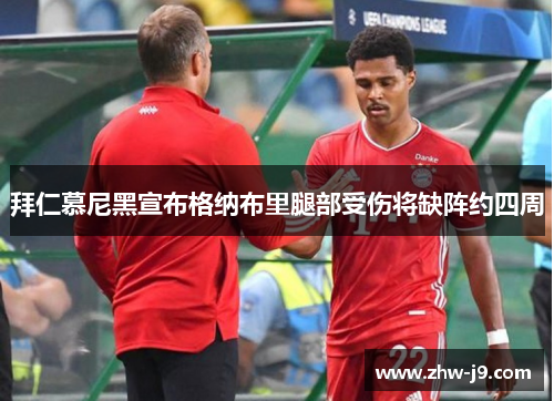拜仁慕尼黑宣布格纳布里腿部受伤将缺阵约四周 拜仁慕尼黑宣布格纳布里腿部受伤将缺阵约四周